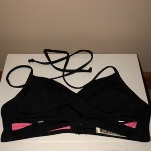 Victoria’s Secret Pink Wrap Swim Top!